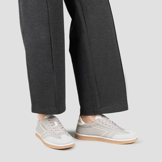 Sneakers Alexander Smith thames donna in pelle azzurro chiaro con dettagli in suede - 2