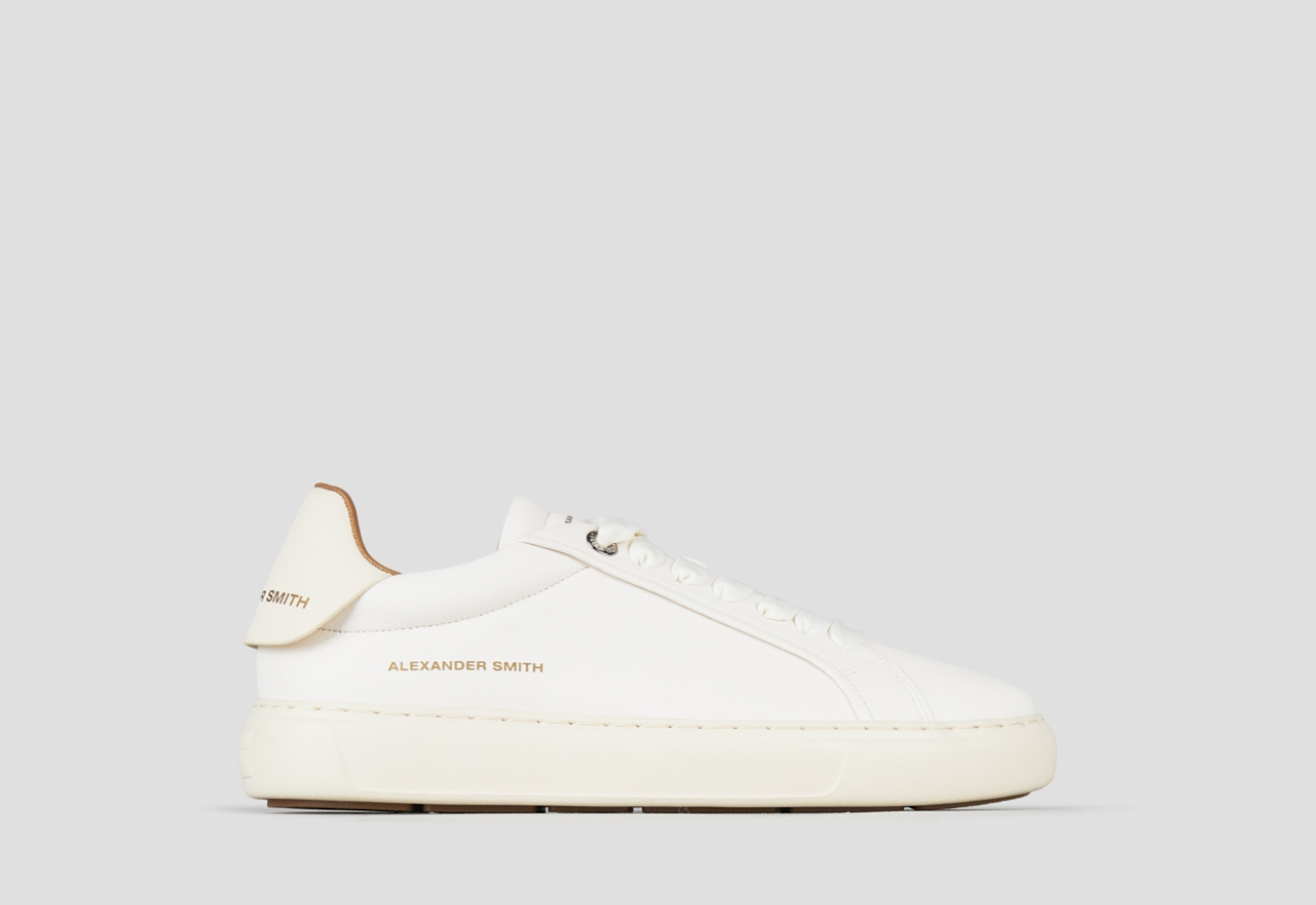 Sneakers Alexander Smith soho uomo in nappa bianca - 1
