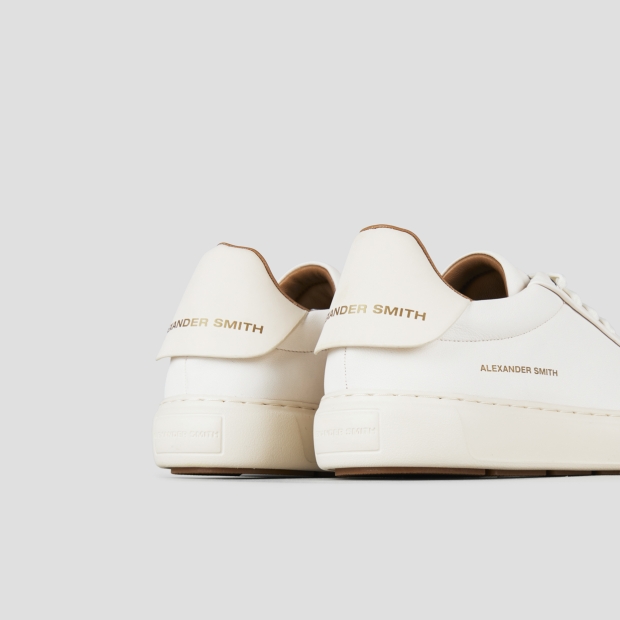 Sneakers Alexander Smith soho uomo in nappa bianca - 6