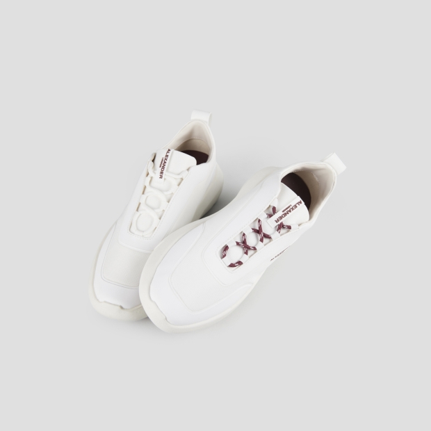 Sneakers Alexander Smith eclipse uomo in nylon rip-stop e gommato bianco - 2