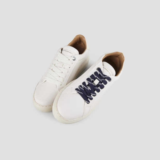 Sneakers Alexander Smith soho uomo in nappa bianca - 2