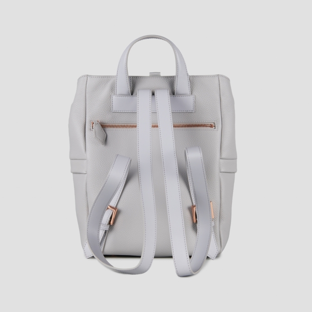 Sneakers Alexander Smith daisy zaino in pelle bottalata grigia - 3