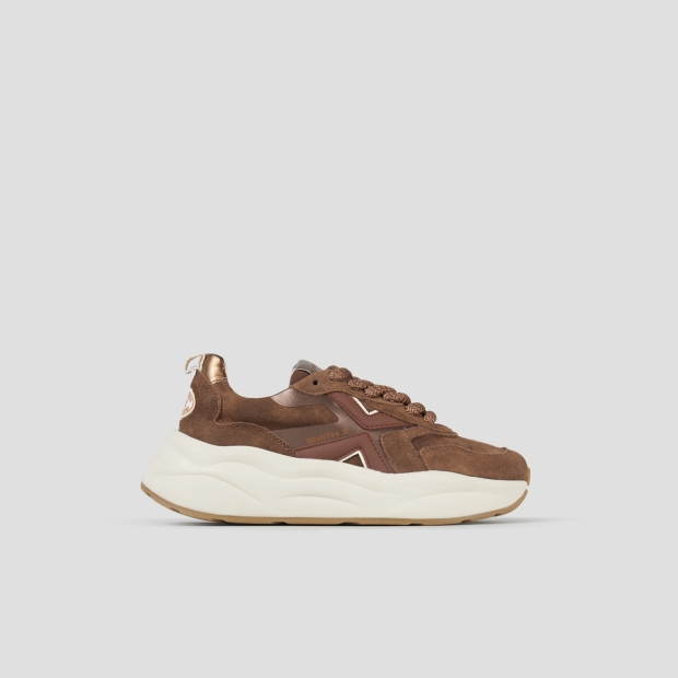 Sneakers Alexander Smith horizon donna in suede marrone - 1
