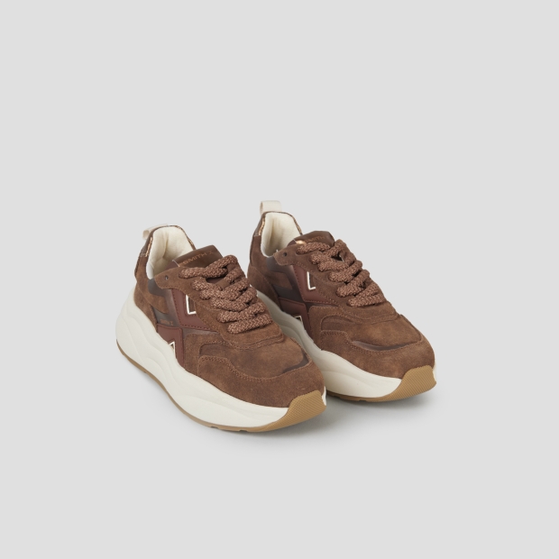 Sneakers Alexander Smith horizon donna in suede marrone - 4