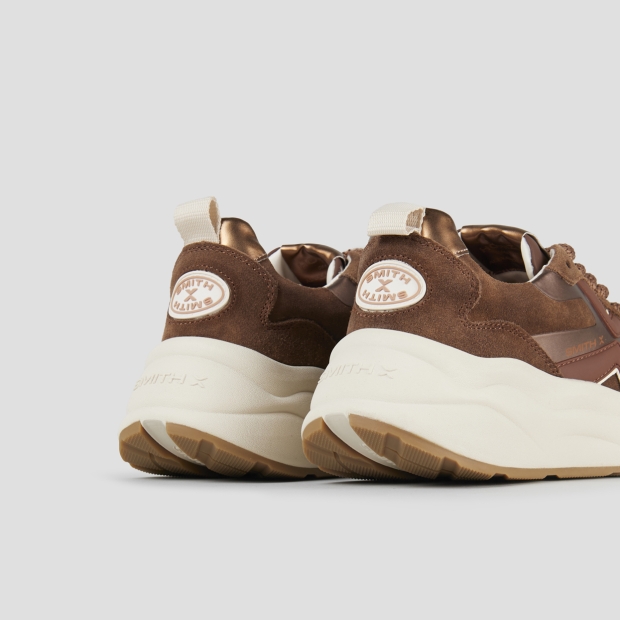 Sneakers Alexander Smith horizon donna in suede marrone - 5