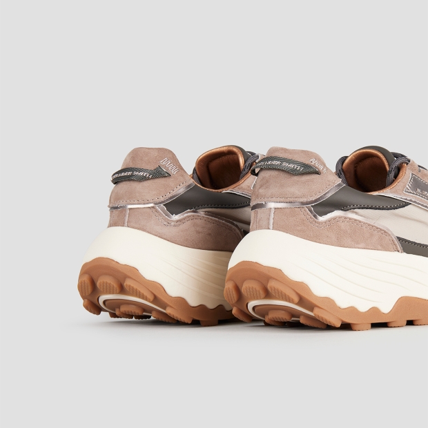 Sneakers Alexander Smith windsor donna in camoscio e rip-stop beige - 5