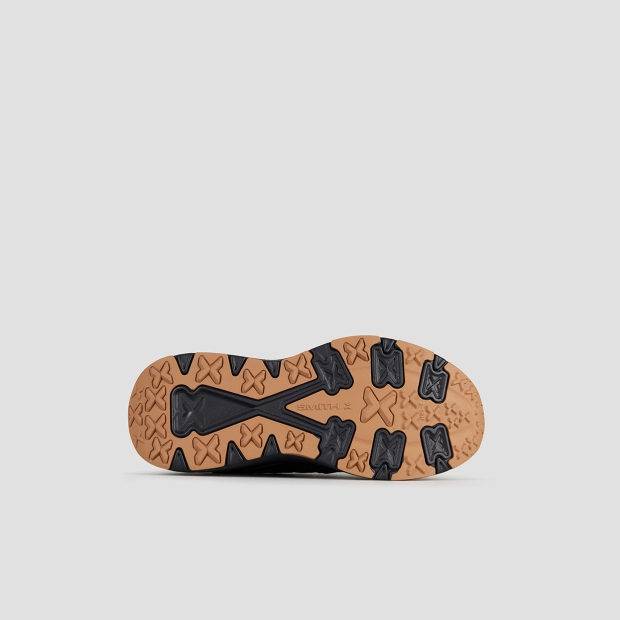 Sneakers Alexander Smith storm donna in nero con suola nera - 7