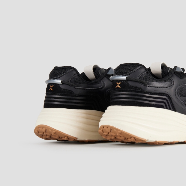 Sneakers Alexander Smith storm donna in suede e tessuto tecnico nero - 5