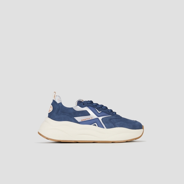 Sneakers Alexander Smith horizon donna in suede blu - 1