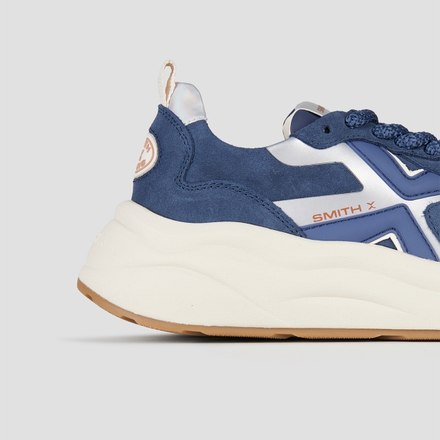 Sneakers Alexander Smith horizon donna in suede blu - 3