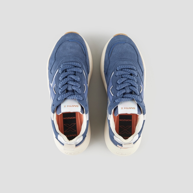 Sneakers Alexander Smith horizon donna in suede blu - 6