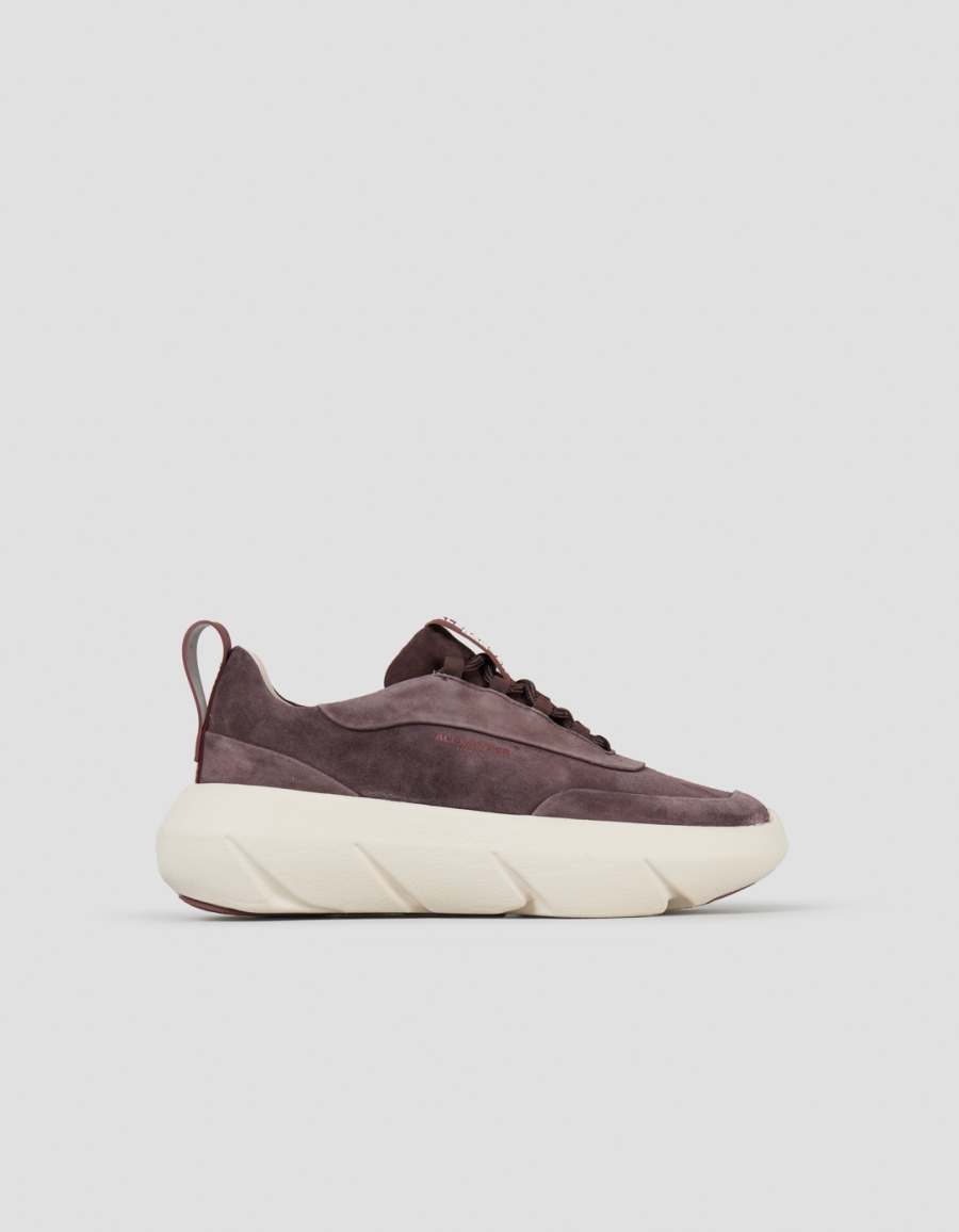 Sneakers Alexander Smith eclipse donna in suede marrone - 1