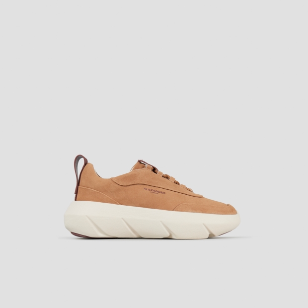 Sneakers Alexander Smith eclipse donna in suede cammello - 1