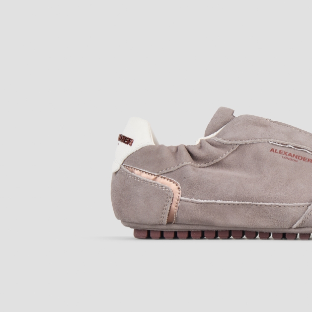 Sneakers Alexander Smith river donna in suede grigio - 3